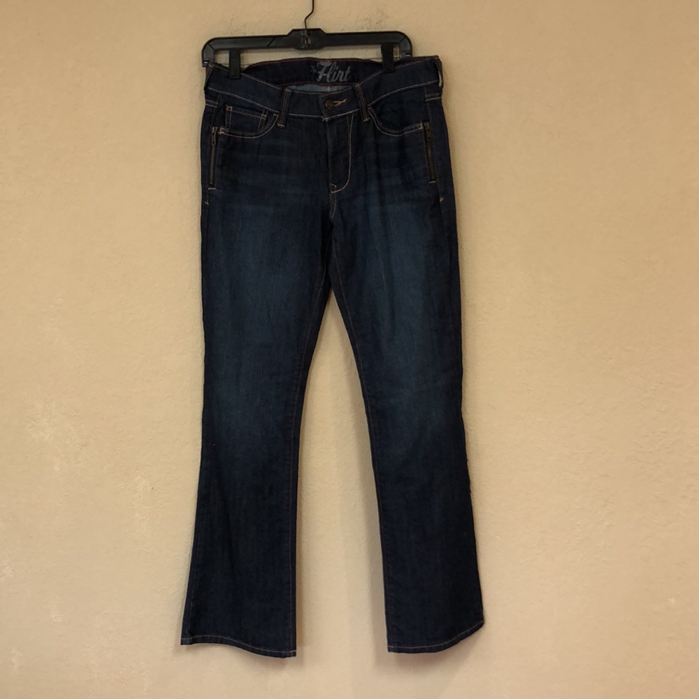 NWOT OLD NAVY womans The Flirt Blue Bootcut Jeans size 8 - Picture 2 of 10
